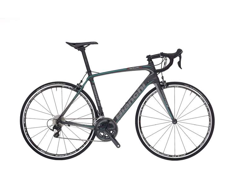 Bianchi Infinito Cv 2017 - Ultegra 11sp Compact-1h - Ck16 / Noire White Glossy-50