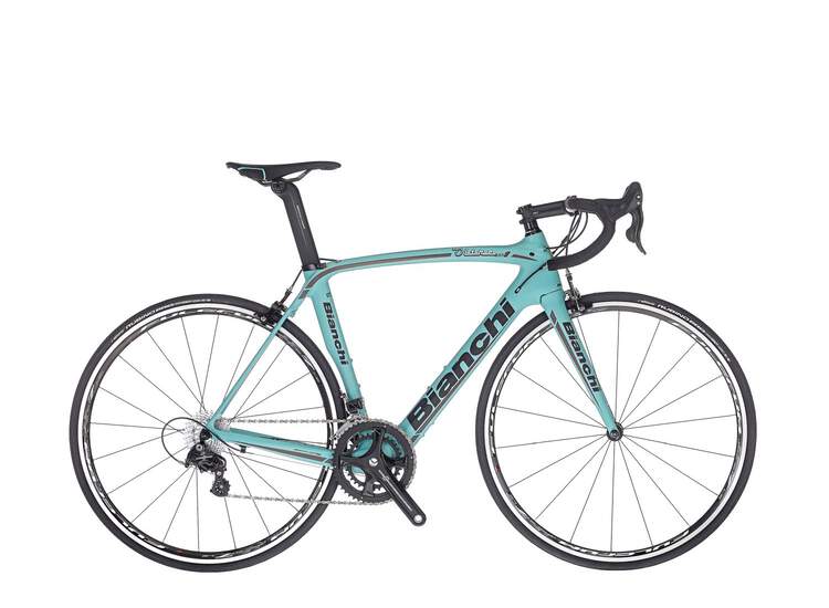 Bianchi Oltre Xr1 2017 - Potenza 11sp Compact-cd - Ck / Black Graphite Matt-50