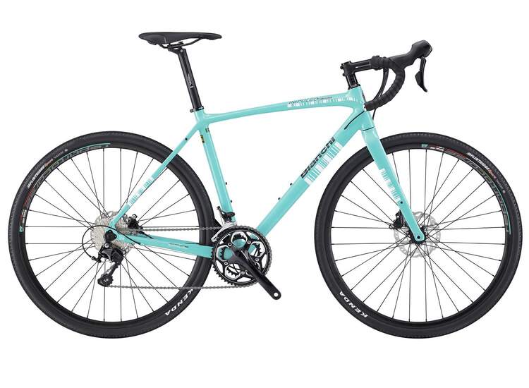 Bianchi Impulso Allroad - 105 11sp Hydr Brake Drop Flare Handlebar - Model 2018 1d - Ck16 Glossy 47