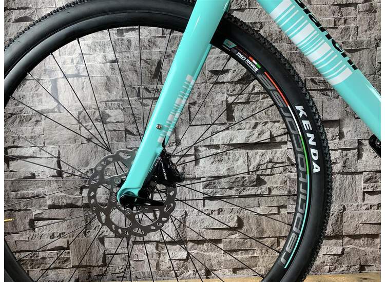 Bianchi Impulso Allroad - 105 11sp Hydr Brake Drop Flare Handlebar - Model 2018 1d - Ck16 Glossy 55