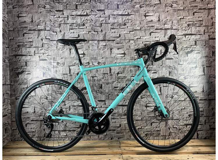 Bianchi Impulso Allroad - 105 11sp Hydr Brake Drop Flare Handlebar - Model 2018 1d - Ck16 Glossy 57