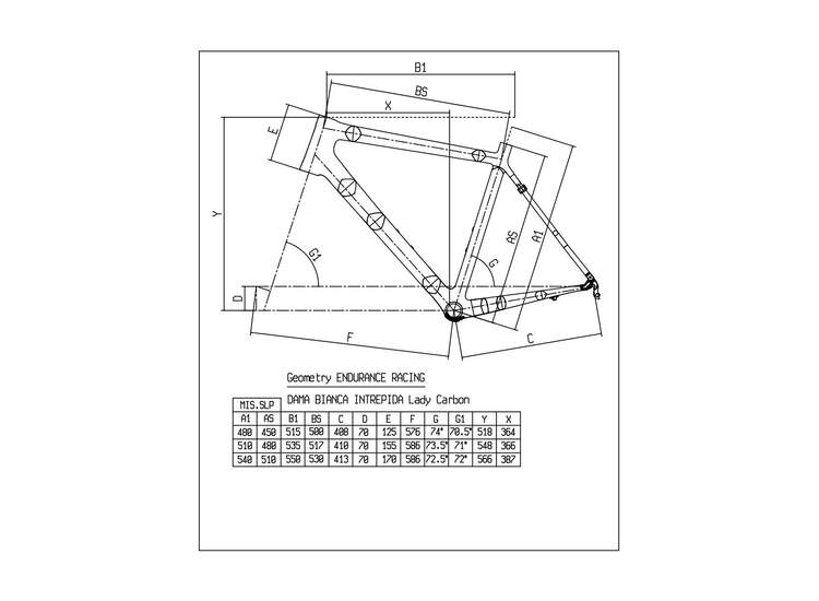Bianchi Intrepida Dama Bianca 2018 - 105 11sp Compact 7p - Pearl White / Noire-ck16 Glossy 51