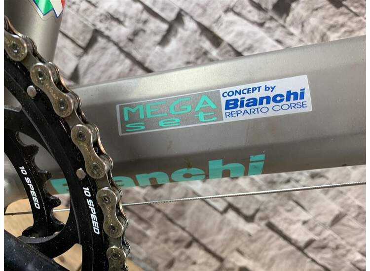Bianchi Titanium Mega Set city Racer - 54cm Titanium