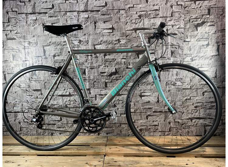 Bianchi Titanium Mega Set city Racer - 54cm Titanium