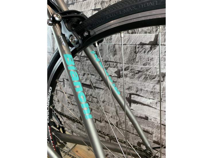Bianchi Titanium Mega Set city Racer - 54cm Titanium