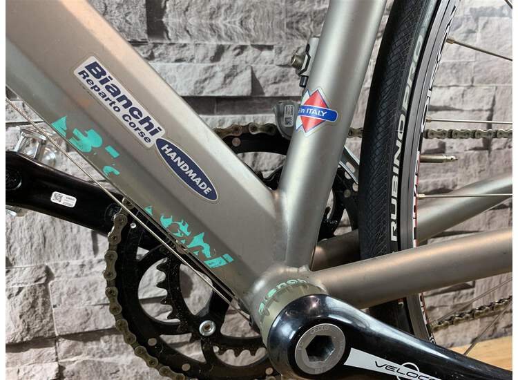 Bianchi Titanium Mega Set city Racer - 54cm Titanium