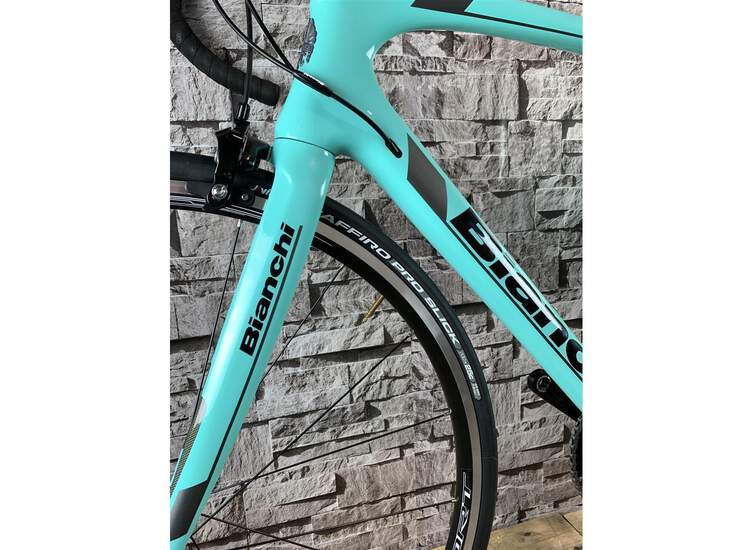Bianchi Intenso - Shimano 105 11sp Compact - 2019 53 2a - Ck16 / Noire Full Glossy