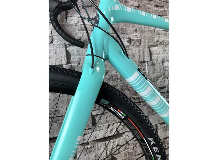 Bianchi Intenso - Shimano 105 11sp Compact - 2019 63 2a - Ck16 / Black Full Glossy