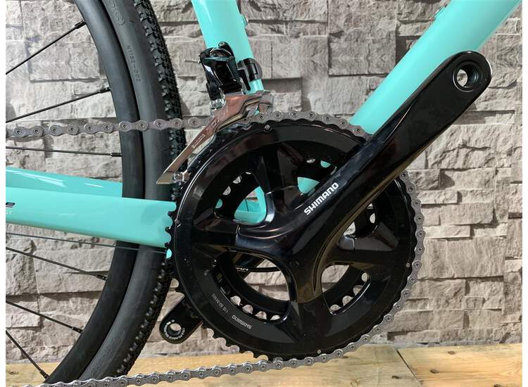 Bianchi Intenso - Shimano 105 11sp Compact - 2019 63 2a - Ck16 / Black Full Glossy