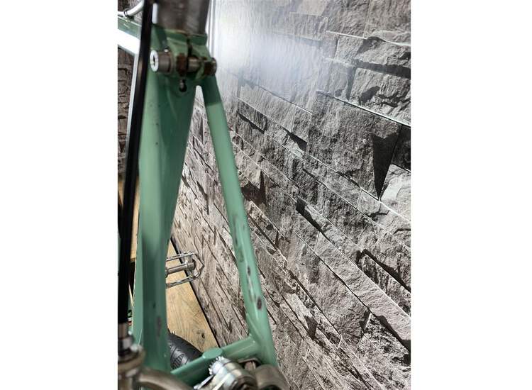 Bianchi tipo Corsa 28t Campagnolo Record - 58cm Celeste