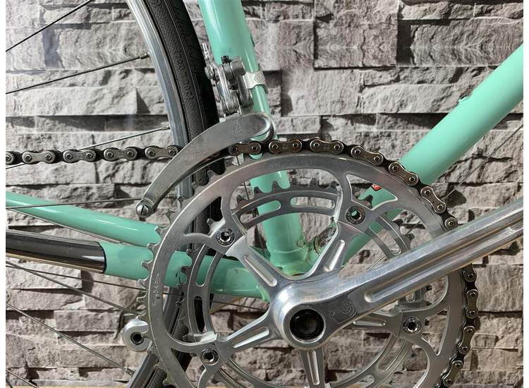 Bianchi tipo Corsa 28t Campagnolo Record - 58cm Celeste