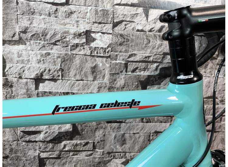 Bianchi Freccia Celeste Campagnolo Potenza 11s 2a - Ck16 / Black Glossy 59