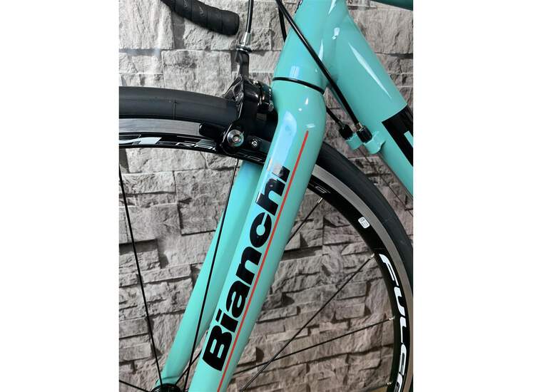 Bianchi Freccia Celeste Campagnolo Potenza 11s 2a - Ck16 / Black Glossy 59