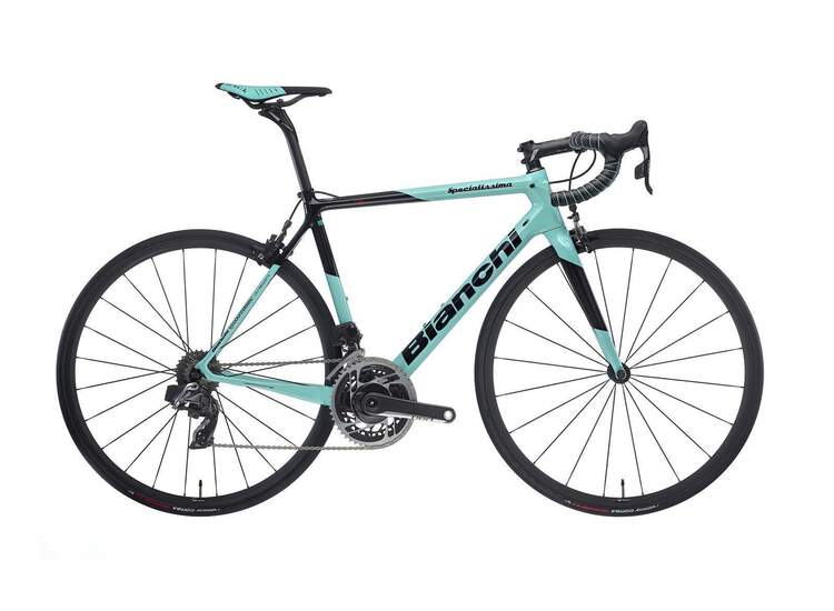 Bianchi Specialissima - Ultegra 11sp Compact - 2020 5k-ck16 / Black Full Glossy 61