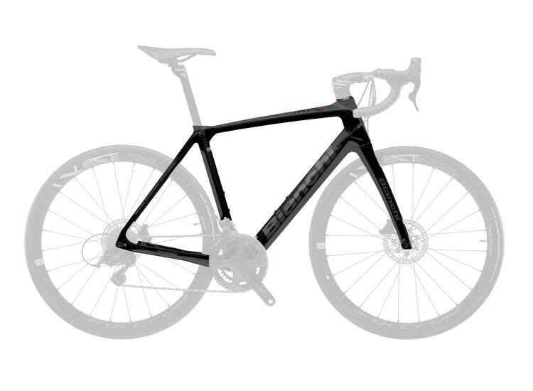 Bianchi Infinito Cv Disc Frameset - 2020 2a - Ck16 / Black Full Glossy 53