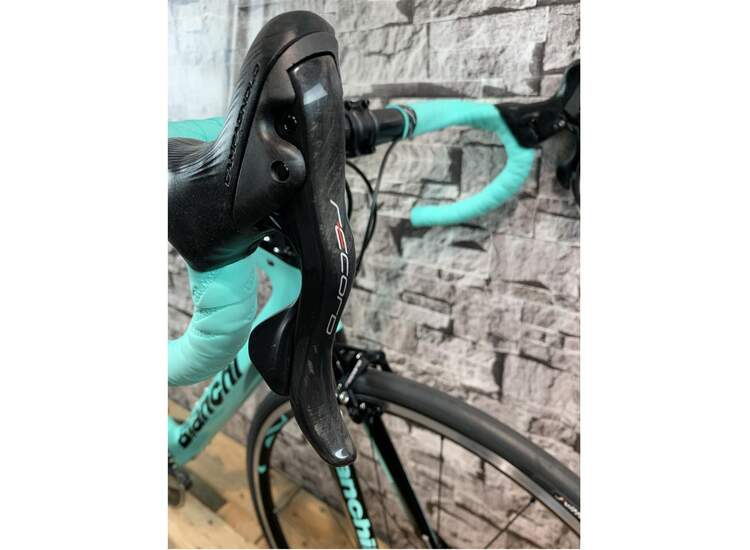 Bianchi Xr3 Campagnolo Record 2r - Noire / Graphite Full Glossy 47
