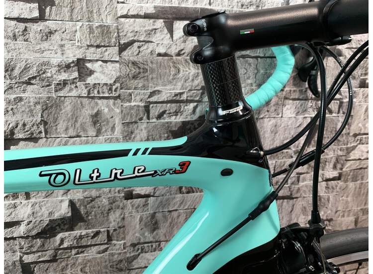 Bianchi Xr3 Campagnolo Record 2r - Black / Graphite Full Glossy 50