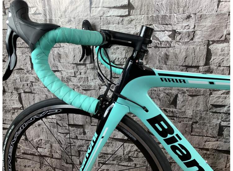 Bianchi Aria Campagnolo Potenza 1d - Ck16 / Noire Full Glossy 55