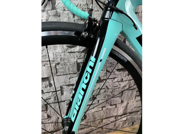 Bianchi Aria Campagnolo Potenza A1 - Black / Silver Chrome Full Glossy 50