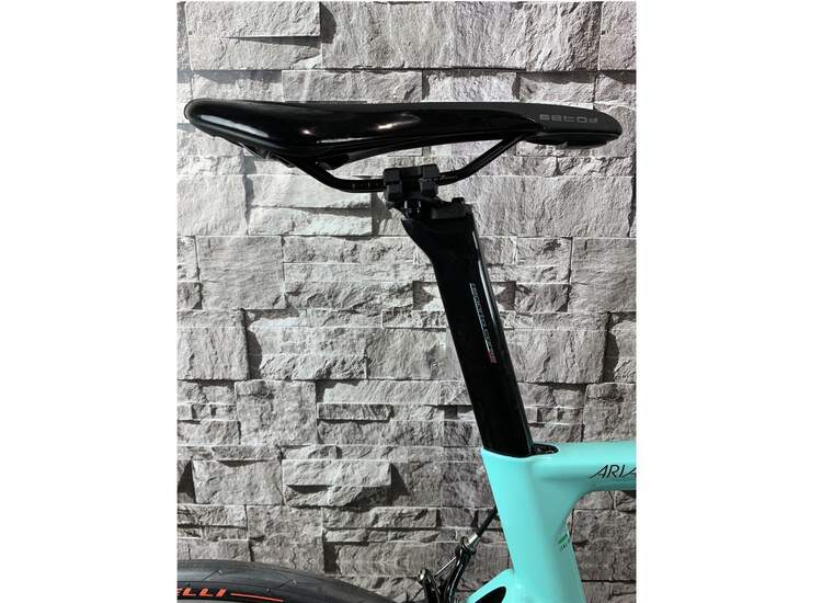 Bianchi Aria Campagnolo Chorus 2021 A1 - Black / Silver Chrome Full Glossy 61