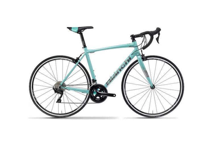 V�lo Route Bianchi Via Nirone 7 Alu- 105 11sp Compact - 2021 Nd - Ck16 / Titanium Silver 44