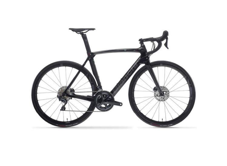 Bianchi Road Bike Oltre Xr3 Disc Carbon- Ultegra 11sp Compact - Racing 418 Db - 2021 5k - Ck16 / Black Full Glossy 61