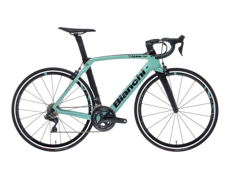 V�lo Route Bianchi Oltre Xr4- Ultegra 11sp Compact - Vision Trimax 35 - 2021 5k - Ck16 / Noire Full Glossy 61