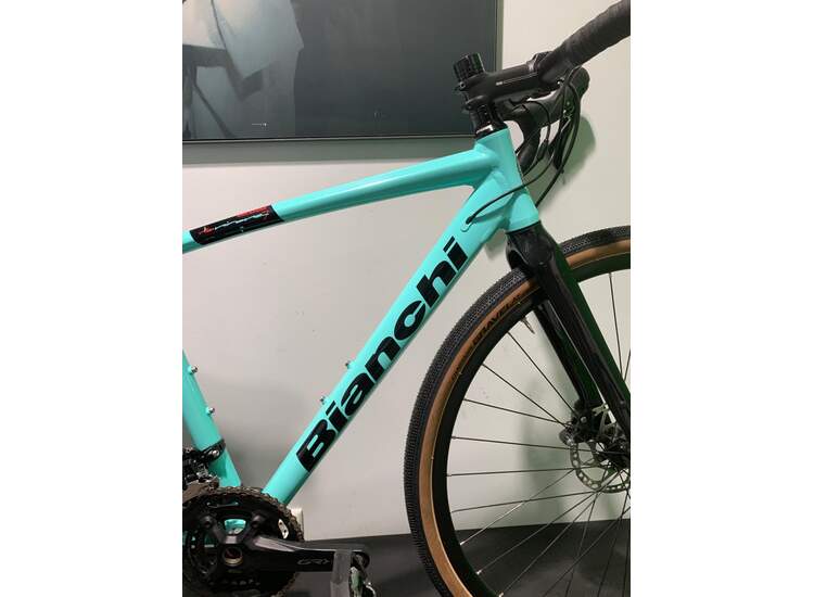 Bianchi Road Bike Via Nirone 7 Allroad- Grx Rx400 10sp Hydraulic Disc - 2021 5K 50 (Used)