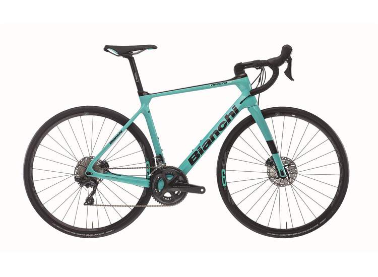 V�lo Route Bianchi Infinito Xe Disc- 105 11sp Compact - 2021 5h - Noire / Ck16 Graphite Full Glossy 47