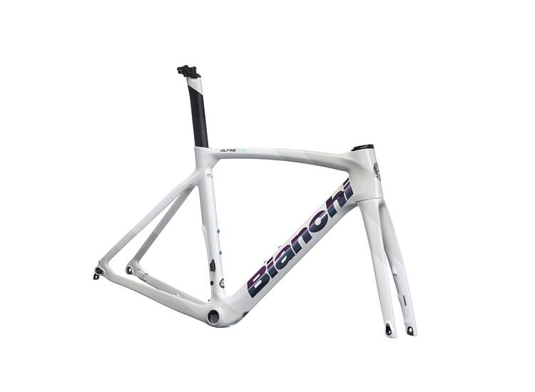 Bianchi OLTRE XR.4 CV DISC - FRAMESET - integrated handebar VISION 5D ACR DISC / stem- 2023