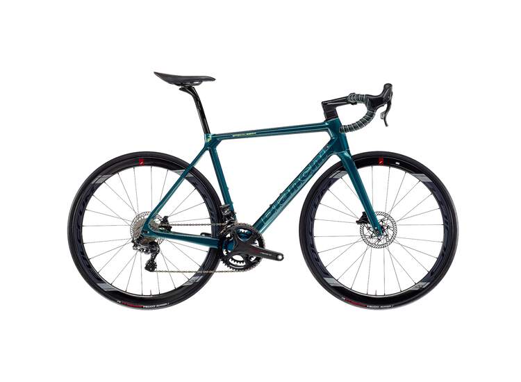 Bianchi Rennrad SPECIALISSIMA DISC Campagnolo Super Record EPS 12sp - 2022 SC: CK16/Mermaid Scale Full Glossy 50