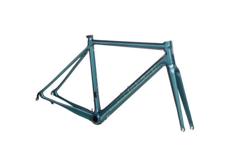 Bianchi SPECIALISSIMA DISC FRAMESET - 2023 SJ: Greenish Blue/Mermaid Scale Full Glossy *Tavolozza colours 57