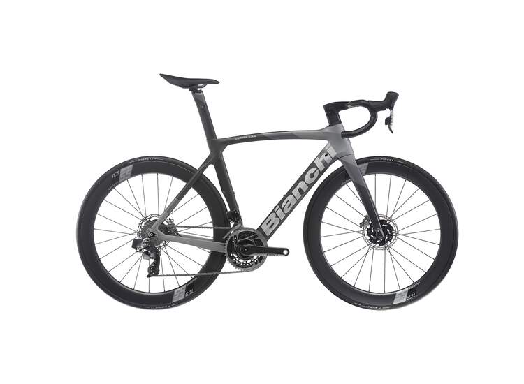 V�lo Route Bianchi OLTRE XR4 DISC Shimano Ultegra Di2 12sp - 2023 XB: Graphite Race/Grey shade Matt 53