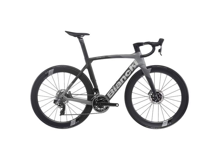 V�lo Route Bianchi OLTRE XR4 Sram Red eTap AXS 12sp - 2023 XB: Graphite Race/Grey shade 61