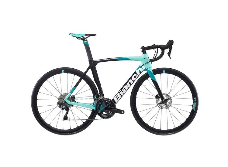 Bianchi Road Bike OLTRE XR3 DISC Shimano Ultegra 11sp - 2023 XW: Frozen White/CK16 shade 50