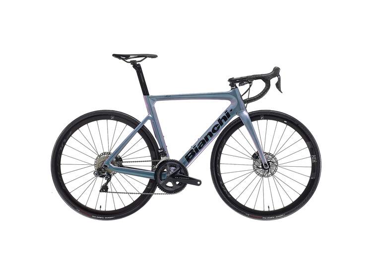 V�lo Route Bianchi ARIA DISC Shimano Ultegra 12sp Di2 - 2022 PX: :Summertime dream/Noire Full Glossy 61