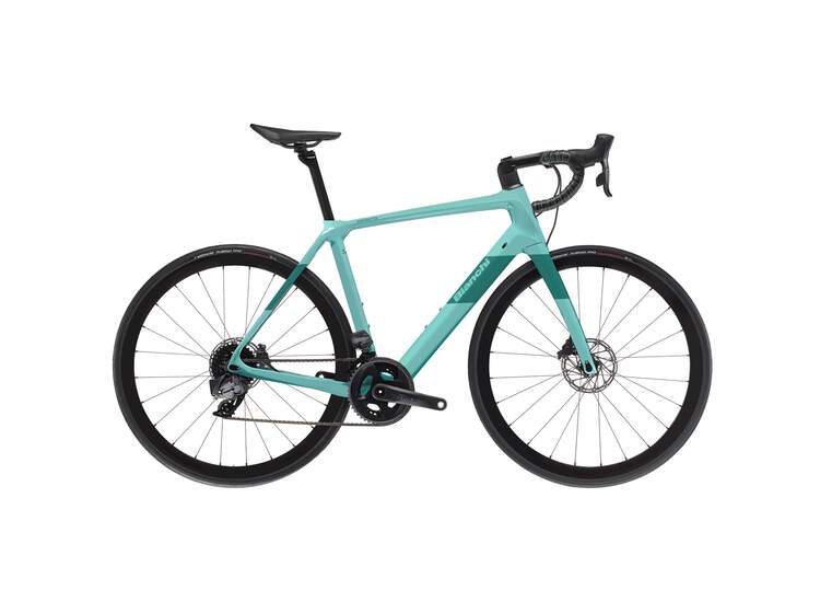 V�lo Route Bianchi INFINITO CV DISC Shimano Ultegra Di2 12sp - 2023 IC: CK16/Dark Turquoise Full Glossy 47