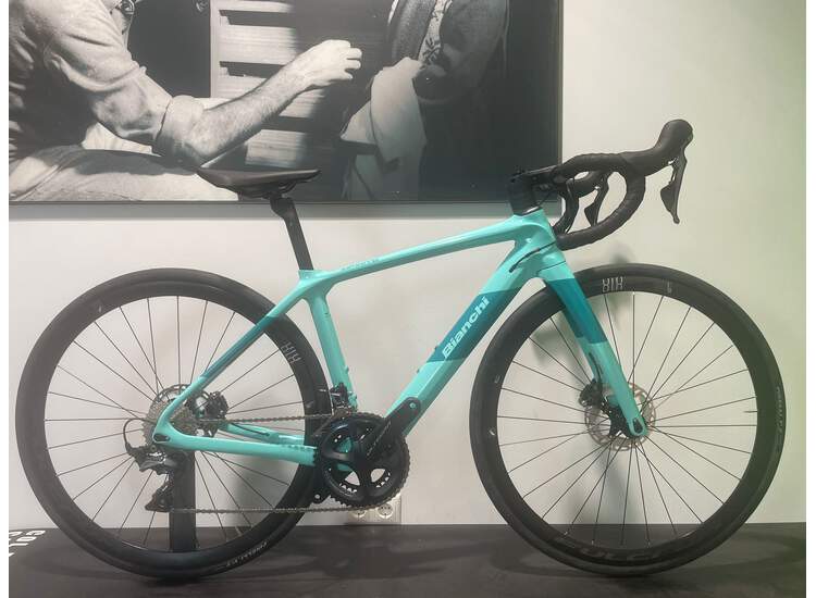 V�lo Route Bianchi INFINITO CV DISC Shimano Ultegra 11sp - 2022 IC: CK16/Dark Turquoise Full Glossy 50