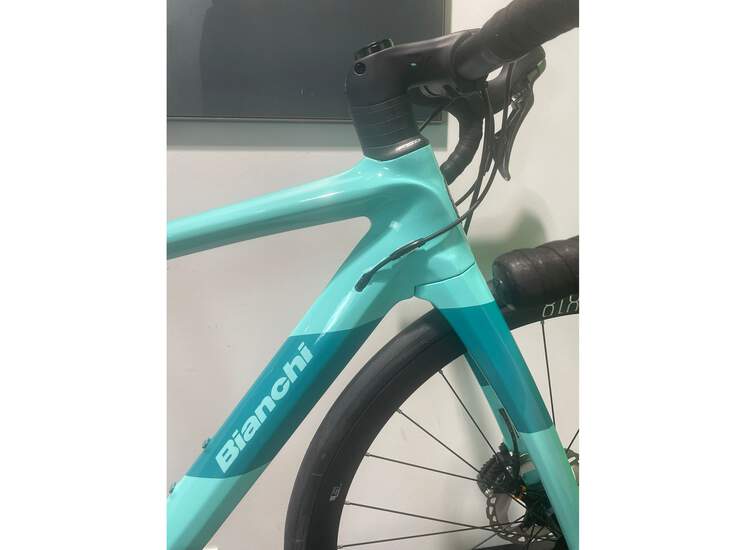 V�lo Route Bianchi INFINITO CV DISC Shimano Ultegra 11sp - 2022 IC: CK16/Dark Turquoise Full Glossy 57
