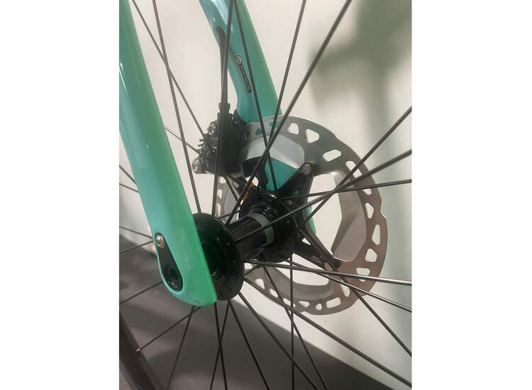 V�lo Route Bianchi INFINITO CV DISC Shimano Ultegra 11sp - 2022 IC: CK16/Dark Turquoise Full Glossy 61