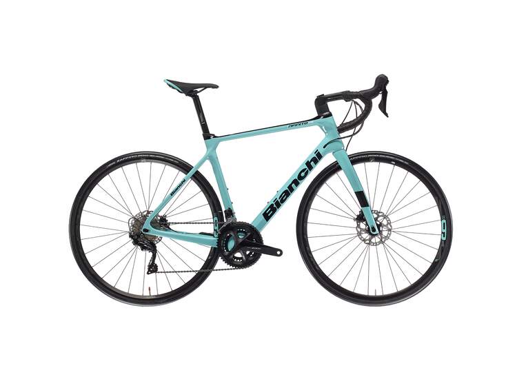Bianchi Rennrad INFINITO XE DISC Shimano 105 11sp - 2022 5K: CK16/ Noire Full Glossy 61
