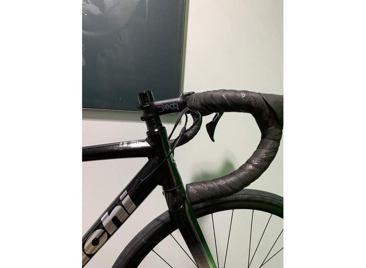 Bianchi bike VIA NIRONE 7 Disc Shimano 105 11sp  - 2023 N2: Serial Black/Titanium Silver Full Glossy 53