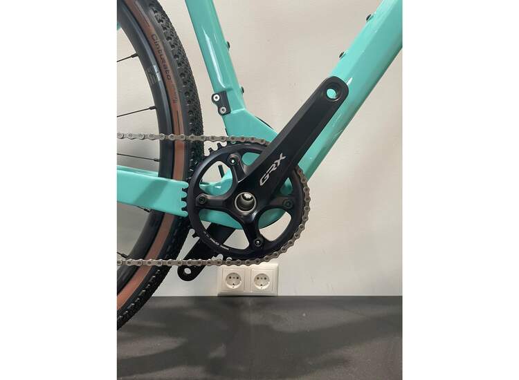 Bianchi ARCADEX CARBON ALL ROAD DISC Shimano GRX 812 1x11sp  - 2022 GX: CK16/Blue notes Full Glossy L