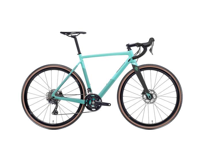 Bianchi IMPULSO PRO GRX 600 1X11SP - 2023 5K: CK16/ Black Full Glossy 56
