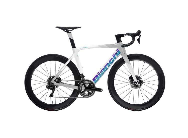 Bianchi Road Bike OLTRE XR4 DISC Sram RIVAL AXS - 2023 XC: Graphite Race/CK16 shade 47
