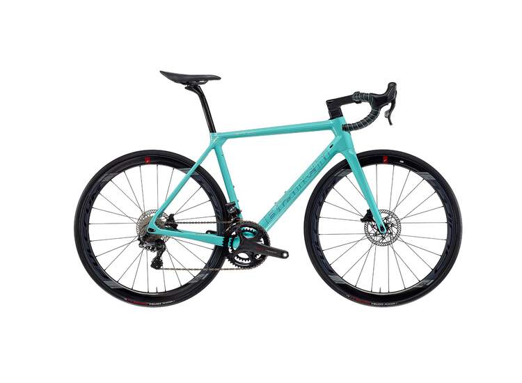 Bianchi Rennrad SPECIALISSIMA DISC Campagnolo Super Record EPS 12sp - 2023 SC: CK16/Mermaid Scale Full Glossy 47