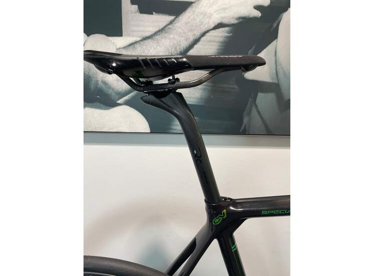 Bianchi Road Bike SPECIALISSIMA DISC Shimano Dura Ace-Di2 12sp - 2023 SB: Black Carbon UD/Mermaid Scale Full Glossy 55
