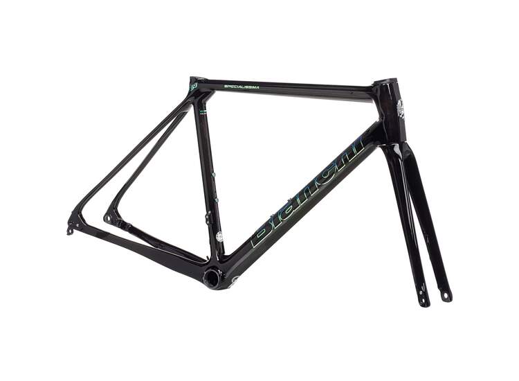 Bianchi SPECIALISSIMA DISC FRAMESET - 2023 SJ: Greenish...