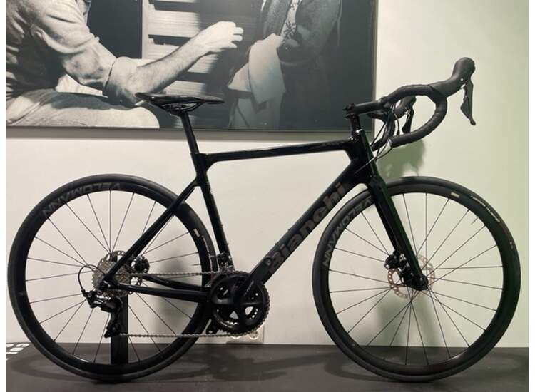 V�lo Route Bianchi SPRINT DISC Shimano 105 11sp - 2023 SW: Black/Graphite Glossy 55