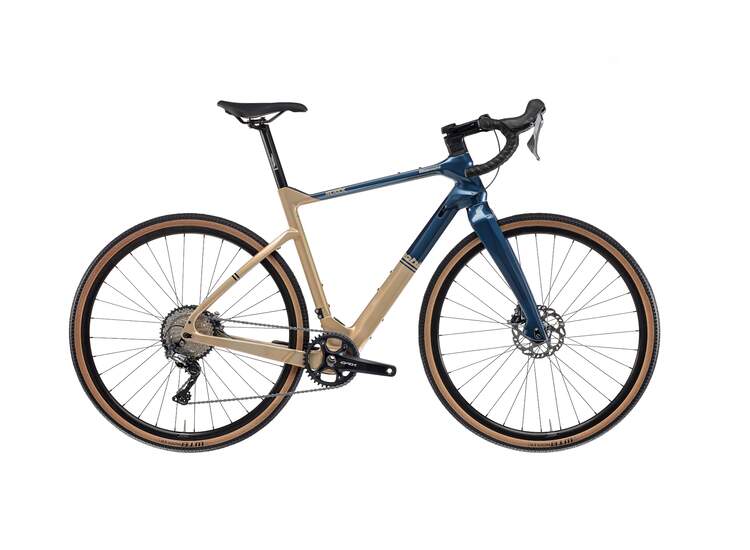 Bianchi ARCADEX CARBON ALL ROAD DISC Shimano GRX 810 1x11sp - 2023 GY: Gold Storm/Blue notes Full Glossy S